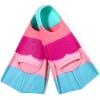 Azuunye Kids Swim Fins, Short Blade Non-Slip Heel Pool Training Flippers for Youth Lightweight Design Small view 2