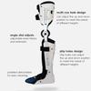 EKSED OA Hinged Rom Knee Brace Leg Adjustable Ankle Joint Support Metal Knee Brace Adjustable Breathable Knee Fixed Protective for Recovery view 3