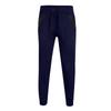 Ymosrh Mens Joggers with Pockets, Men's Athletic Pants Hiking Joggers Men Sweatpants Large Fashion Sport Color Bandage Casual Loose Sweatpants Drawstring Pant Quick Dry Pants Fleece (M, Navy) view 3