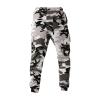 Ymosrh Cargo Sweatpants for Men, Mens Sweatpants Men's with Pockets Jogger Sweatpants Men Patchwork Camouflage Jogging Pants Outdoor Sports Fitness Sweatpants Hiking Pants Lightweight (XL, Gray) view 4