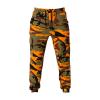 Ymosrh Mens Sweatpants, Lightweight Sweatpants Men Cargo for Sweatpants Men's Patchwork Camouflage Jogging Pants Outdoor Sports Fitness S Joggers Tall Fleece Sweatpants Cool Joggers Grey (L, Orange) view 1