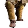 Illumine Greaves/Leg Protection/Medieval Leg Greaves/Battle Worn Costume view 1