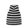 Buff Knitted Beanie Kids Zimic Stripes Black Unisex One Size view 1