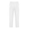 Muscularfit Quick Dry Pants Men Sweatpants Casual Drwastring Elastic Waist Loose Wide Leg Baggy Pants Spring Solid Beach Feed Breathable Pant White M view 3