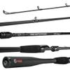 6th Sense Response Series Rod Casting & Spinning Models for Bass Fishing 24-Ton Carbon Blank, Fuji Guides, 1-Year Warranty (Spinning, 6'10" Medium-Fast)