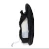 54D Running Handheld Quick Squeeze. No-Grip Adjustable Hand Strap. 12oz - 250ml / Insulated White Hydration Water Bottle. view 3