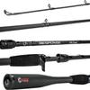 6th Sense Response Series Rod  Casting & Spinning Models for Bass Fishing  24-Ton Carbon Blank, Fuji Guides, 1-Year Warranty (Casting, 7'0" Medium-Heavy, Moderate-Fast) view 1