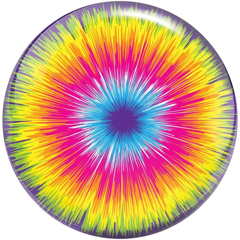 Brunswick Viz-a-Ball Bowling Ball (16lbs, Tie-Dye Burst)