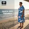 LOMTRATS Quick Dry Surf Poncho Changing Towel Robe Hoodie for Men Women,Swimming Beach Surfing Diving Home Hot Springs BathingAdult-M view 3