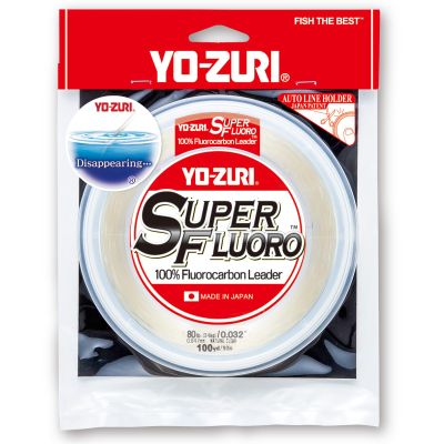 Yo-Zuri YZ-SF-80LB-NCL-100YD: Superfluoro 100Yd 80Lb, Natural Clear