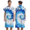 LOMTRATS Quick Dry Surf Poncho Changing Towel Robe Hoodie for Men Women,Swimming Beach Surfing Diving Home Hot Springs BathingAdult-M view 1