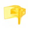 Shoreline Boat Bow Stop SL52322 | 3x3 3/4 Inch Poly Clear Yellow view 1