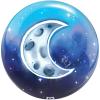 Brunswick Viz-a-Ball Bowling Ball (8lbs, Sun and Moon) view 1
