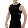 LIBOSHENG Conceal Carry Shirts for Men - Holster Tank Top - Everyday Concealed Carry Compression Shirt Black (M) view 1