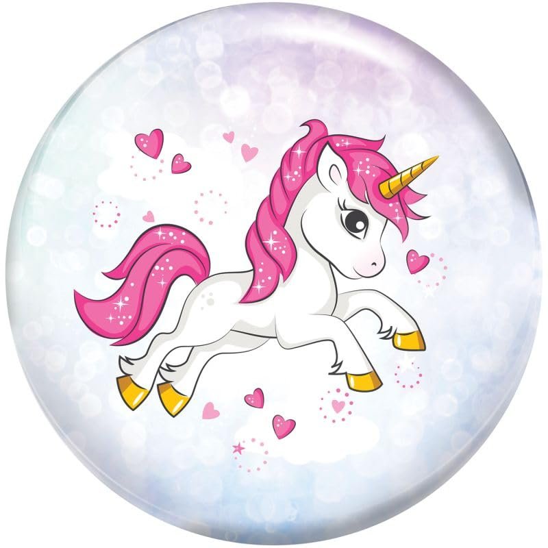 Brunswick Viz-a-Ball Bowling Ball (8lbs, Unicorn)