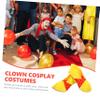 MERRYHAPY 1 Pair Halloween Clown Shoes Ladies Dress Sandals Costume Sandals for Toddlers Kids Dresses Brown Hat Clown Shoes for Men Funny Eva Sole Accessories Clothing Man view 2