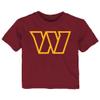 Outerstuff Infant Burgundy Washington Commanders Primary Logo T-Shirt view 1