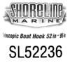 Shoreline Marine Boat Telescopic Boat Hook SL52236 | 52 to 95 Inch view 3