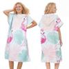 LOMTRATS Quick Dry Surf Poncho Changing Towel Robe Hoodie for Men Women,Swimming Beach Surfing Diving Home Hot Springs BathingAdult-M view 1