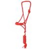 HILASON Western Horse Halter Basic Poly Rope with Lead Floral Leather 10 Ft | Halters for Horses and view 1