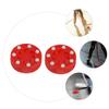 INOOMP 2pcs Roller Hockey Pucks for Street and Outdoor Training Lightweight High Hardness Design for Practicing Roller Hockey Skills view 2