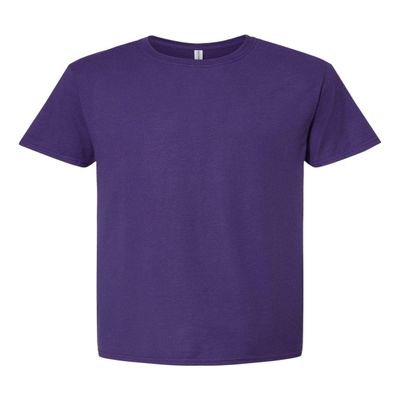 Jerzees Mens Premium Blend Ringspun Crewneck T-Shirt, 3XL, Deep Purple