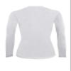 Natural Uniforms Women's Under Scrub Tee Crew Neck Long Sleeve T-Shirt-3-Pack (Small, 3 Pack BLK/WHT/CHL) view 3