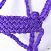 HILASON Western Horse Halter Basic Poly Rope with Lead Floral Leather 10 Ft | Halters for Horses and view 2