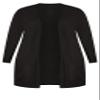 Avenue Meadow Mews Cardigan Black view 4