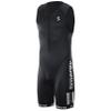 Synergy Triathlon Tri Suit - Men's Elite Sleeveless Trisuit (Salt/Pepper, XX-Large) view 1