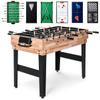 10-in-1 Combo Game Room Table Set Pool, Foosball, Ping Pong, Chess view 1