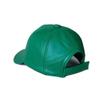 100% Real Genuine Lambskin Leather Baseball Cap Hat Sports Visor (Pine Green) view 1