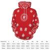 Red Bandana Pattern Adult Hooded Sweatshirt Pullover Hoodie Casual Graphic Printed view 2