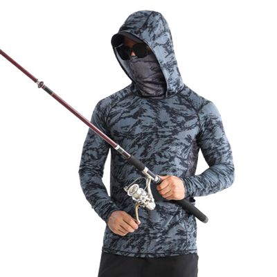 LAKEMON 6-in-1 Professional UPF50+ Fishing Clothing, 2023 New Breathable Soft Elasticity Cool Sun Protection Clothing (G,M)