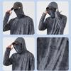 LAKEMON 6-in-1 Professional UPF50+ Fishing Clothing, 2023 New Breathable Soft Elasticity Cool Sun Protection Clothing (G,M) view 2