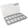 Aventik Fly Fishing Boxes Super Slim Transparent Design Magnetic Pad Compartments Tackle Foam Boxes 7.3X3.8X0.5inch(2-H34-12C) view 4