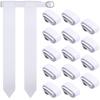 14 Pcs 14/28 Player Flag Football Belt Set Adjustable, White view 1