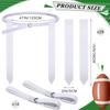 14 Pcs 14/28 Player Flag Football Belt Set Adjustable, White view 2