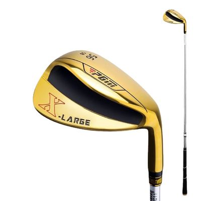 Get More Distance and Control in Your Short Game Right Handed Golf Club Wedge with 56/60 Degree Loft (56D,Gold)