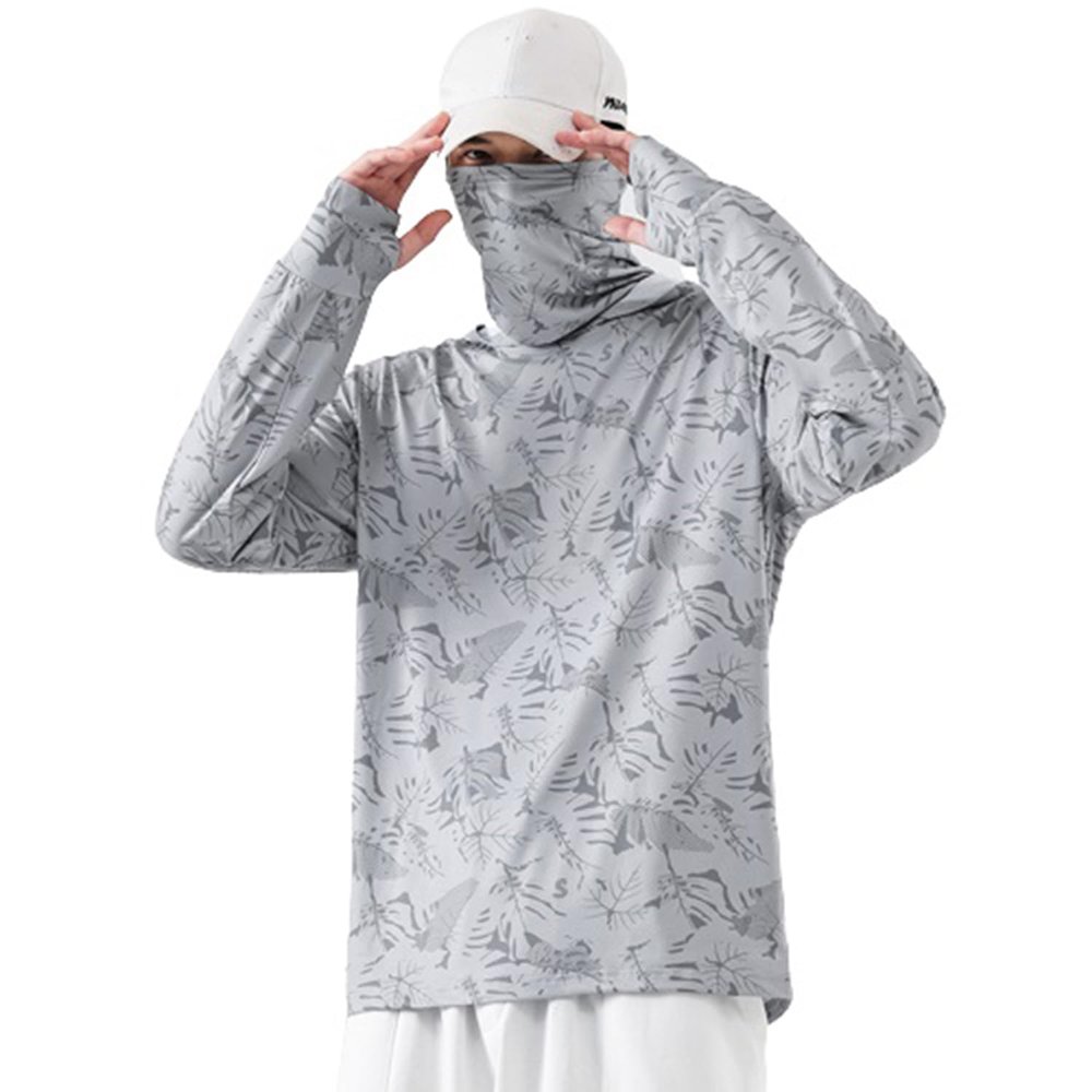 6-in-1 professional UPF50+ Fishing Clothing, 2023 New Breathable Soft Elasticity Cool Sun Protection Clothing (B,L)