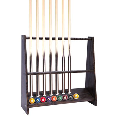 Floor Stand Billiard Pool Cue Racks,Pool Stick Holder Floor Stand,10-Pool Cue Rack,Billiards Accessories,Suitable for Billiard Room,Club,Living Rooms,Bars,Entertainment Parties,Sports Venues.