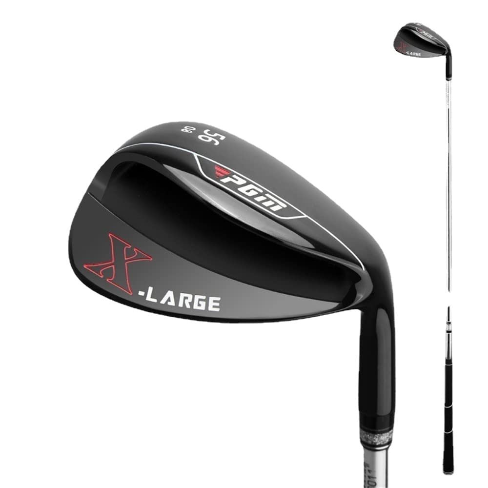 Get More Distance and Control in Your Short Game  Right Handed Golf Club Wedge with 56/60 Degree Loft (60D,Black)