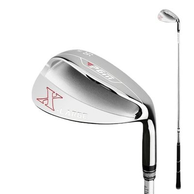Get More Distance and Control in Your Short Game Right Handed Golf Club Wedge with 56/60 Degree Loft (56D,Silver)