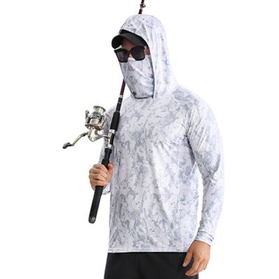 6-in-1 professional UPF50+ Fishing Clothing, 2023 New Breathable Soft Elasticity Cool Sun Protection Clothing (F,4XL)