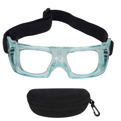 HERCHR Sports Goggles Glasses Kids Racquetball Basketball Football Eyewear Protective Glasses Impact Resistant Glasses for Youth(Blue)