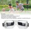 HERCHR Sports Goggles Glasses Kids Racquetball Basketball Football Eyewear Protective Glasses Impact Resistant Glasses for Youth(White) view 4