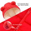 BYFRI Toddler Snow Suit Baby Winter Clothes 12-18 Months Newborn Coat Unisex Infant Cozy Jumpsuit Cute Bear Hooded Outerwear for Girls view 4