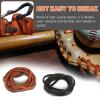 Tanstic 13Pcs Baseball Glove Relacing Kit, Softball Mitts Baseball Glove Care Kit Includes Leather Strips, Baseball Glove Lace Drawstring Threader, Glove Locks, Pliers, Lacing Tools with Storage Case view 3