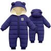 BYFRI Toddler Boys Girls Winter Clothes Baby Snowsuit 18-24 Months Infant Coat Bear Hooded Outfit Cozy Snow Outerwear for Unisex Kids view 1