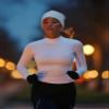 Workout Tops for Women Mock Neck Thermal(White,S) view 3